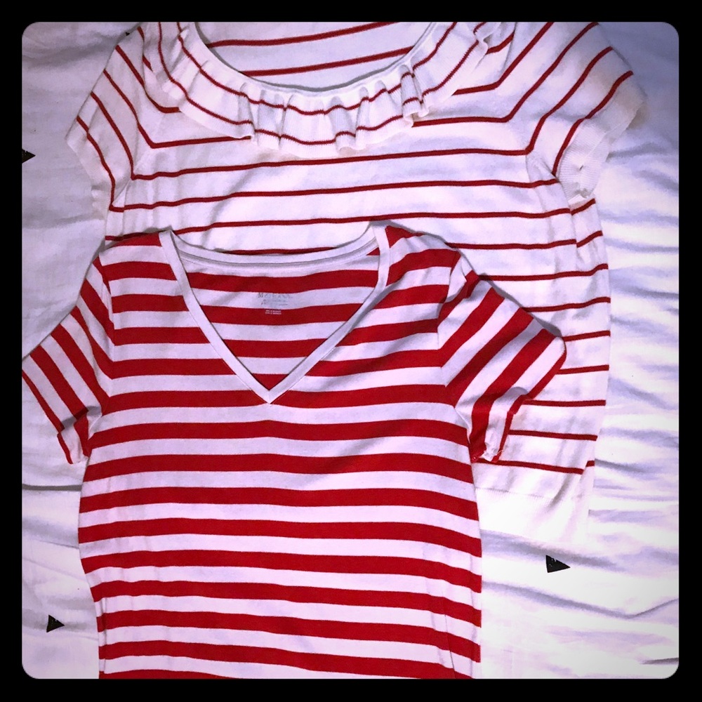 2 item Bundle! Red set tops! Modcloth and Target